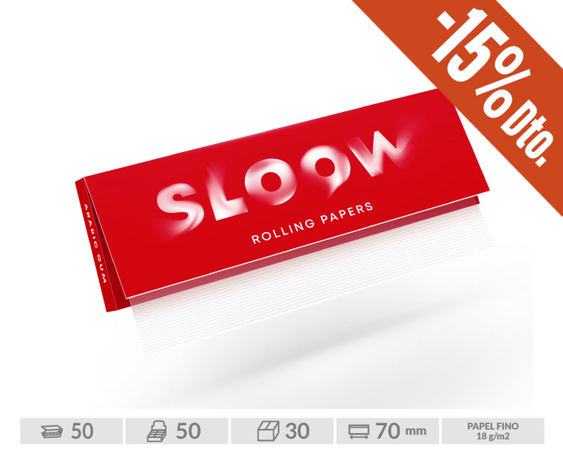 SLOOW EXP  50  RED 70mm (18gr-50Hojas)