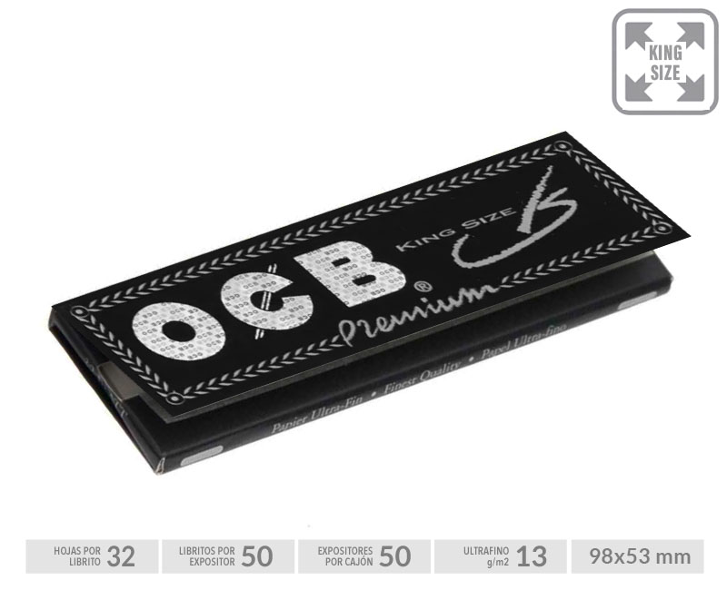OCB PREMIUM KING SIZE EXP 50