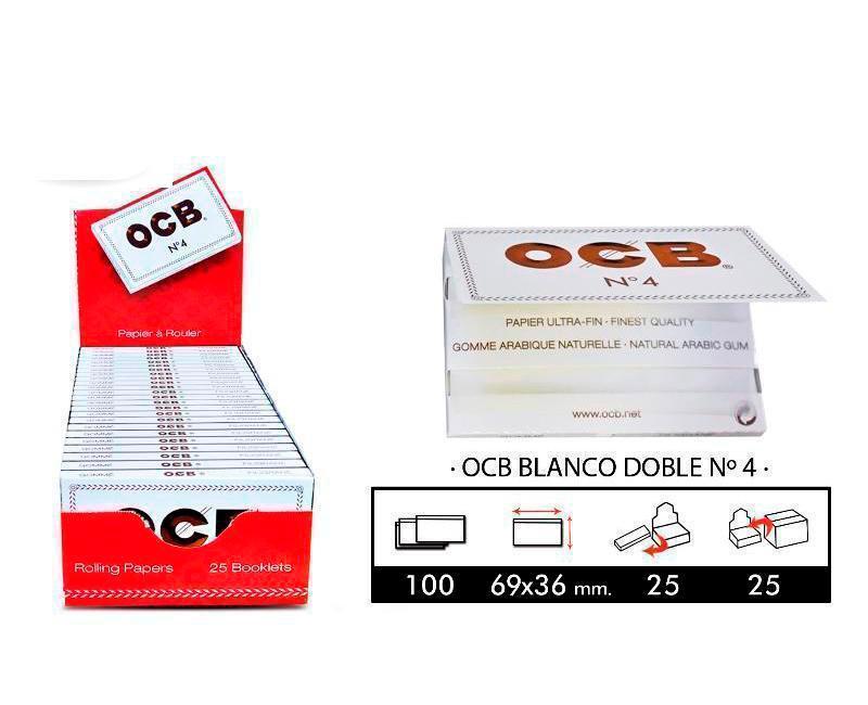 OCB EXP 25 BLANCO DOBLE Nº4