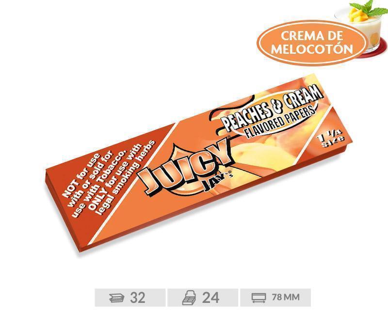 JUICY EXP 24  JAYS 1 1/4 PEACHES & CREAM