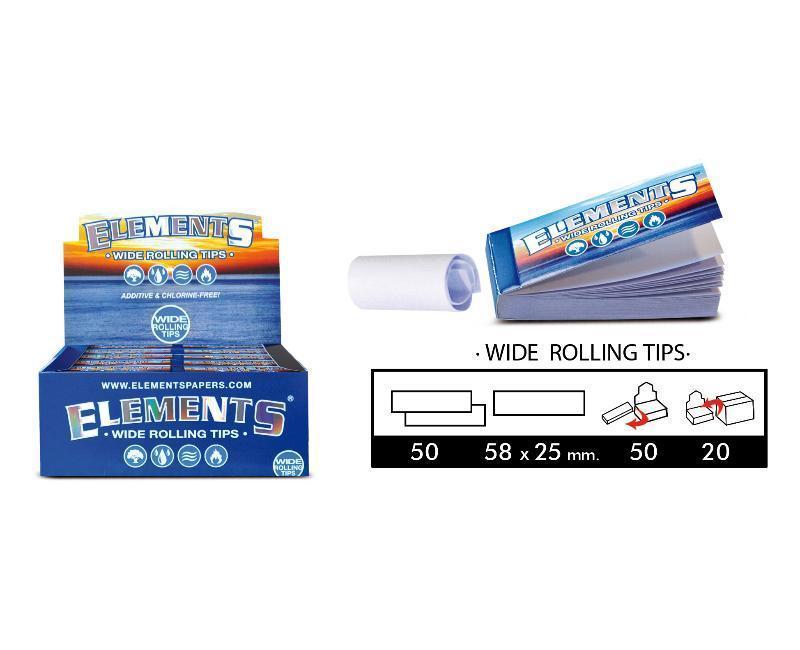 EXP 50 ELEMENTS TIPS WIDE PERFORATED