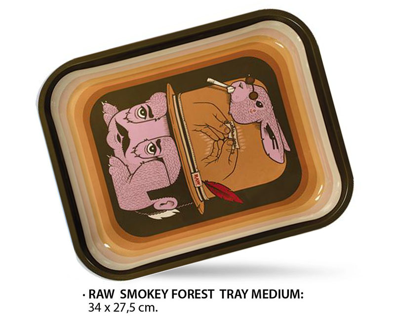 RAW TRAY METAL FISH MEDIUM