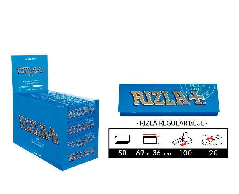 RIZLA EXP 100  BLUE 70mm