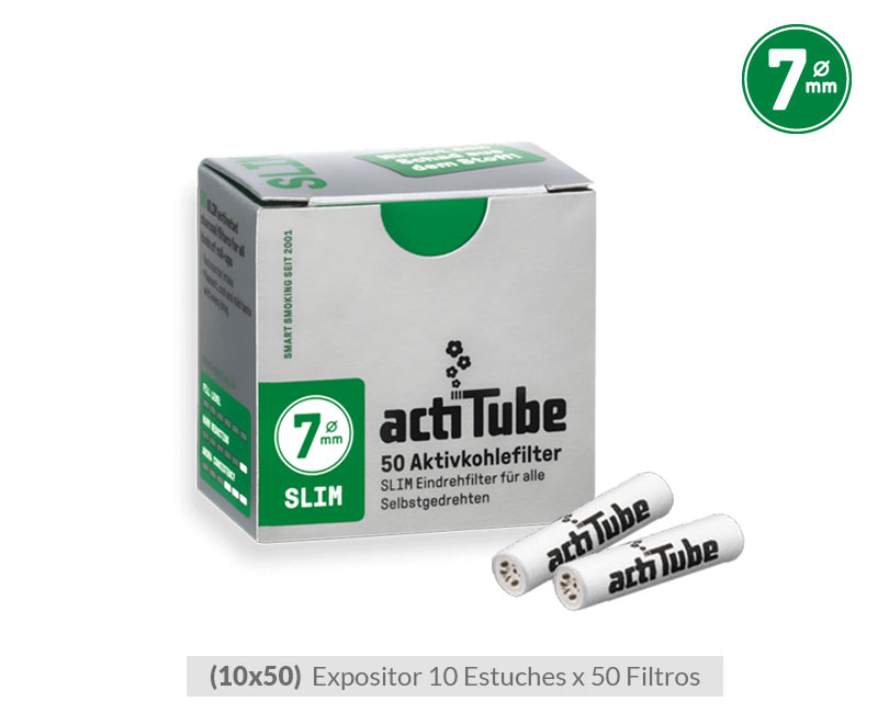 AC1045 ACTITUBE FILTROS 7 MM SLIM (10X50)