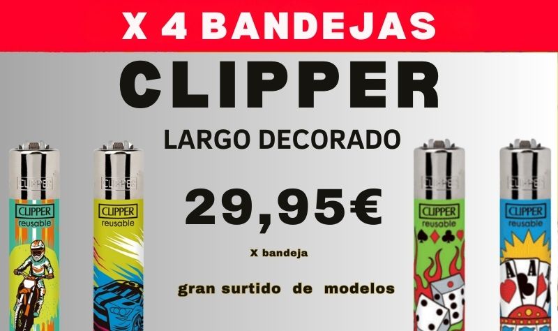 PROMO CLIPPER DECO x4 BANDEJAS (29,95€/ban)