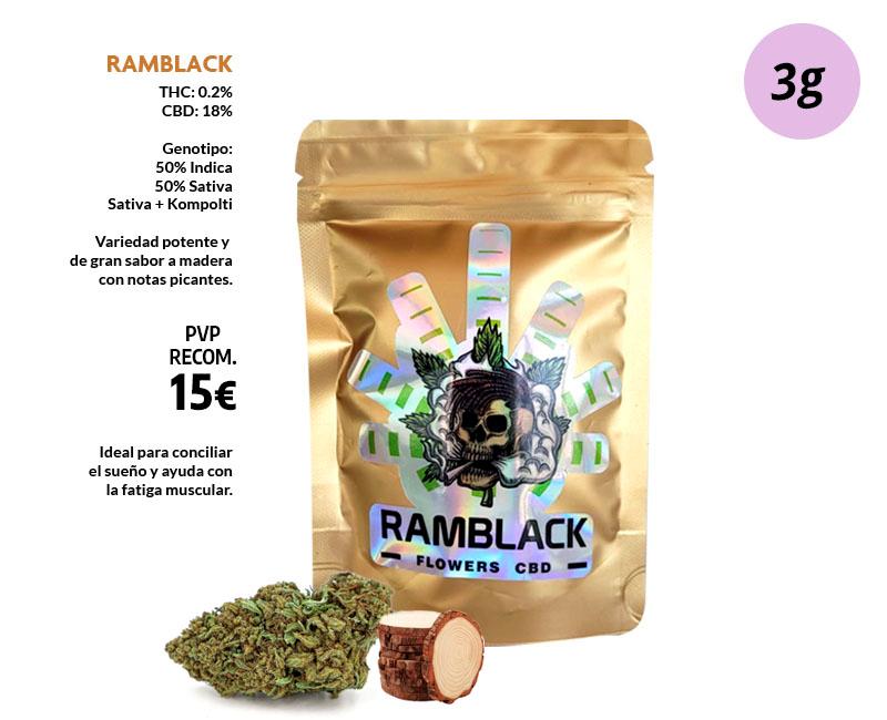 CBD BEERTOPIA FLOR RAMBLACK 3G