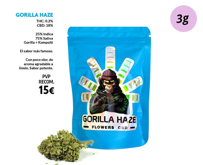 CBD BEERTOPIA FLOR GORILLA 3G