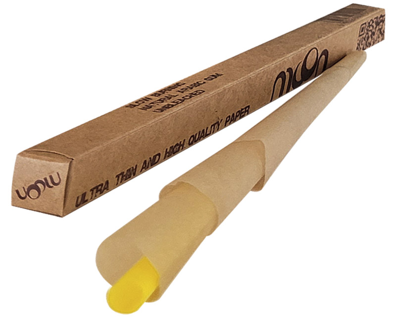 MOON CONES NATURAL KS SLIM: EXP 25 PACKS x 3 CONES