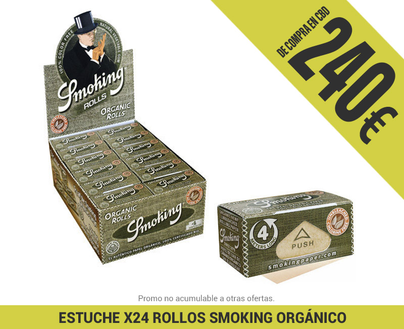 PROMO CBD 240 EUR + SMOKING ROLL ORGANIC
