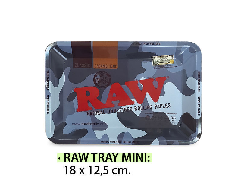 RAW TRAY URBAN CAMOUFLAGE - MINI 180x125 mm