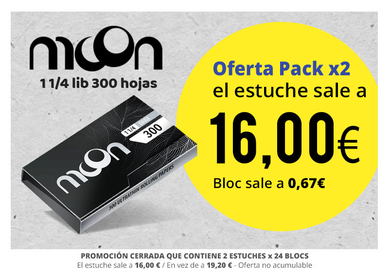 PROMO MOON 2 ESTUCHES BLOC 300 (16€/exp)