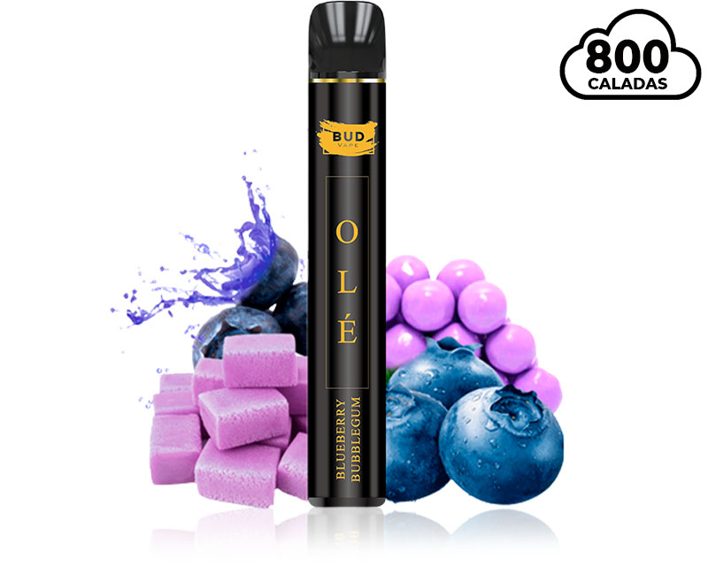 OLE VAPER 2% BLUEBERRY GUM 800 (CHICLE ARAN)