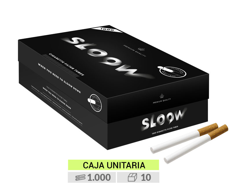 CAJA UNITARIA SLOOW TUBOS 1.000