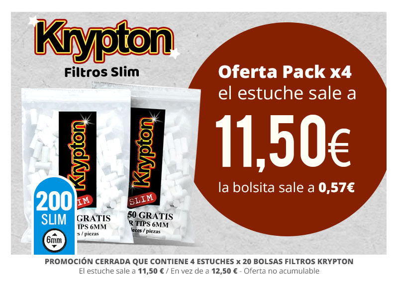 PROMO KRYPTON FILTROS: 4 ESTUCHS A 11.50€/EST