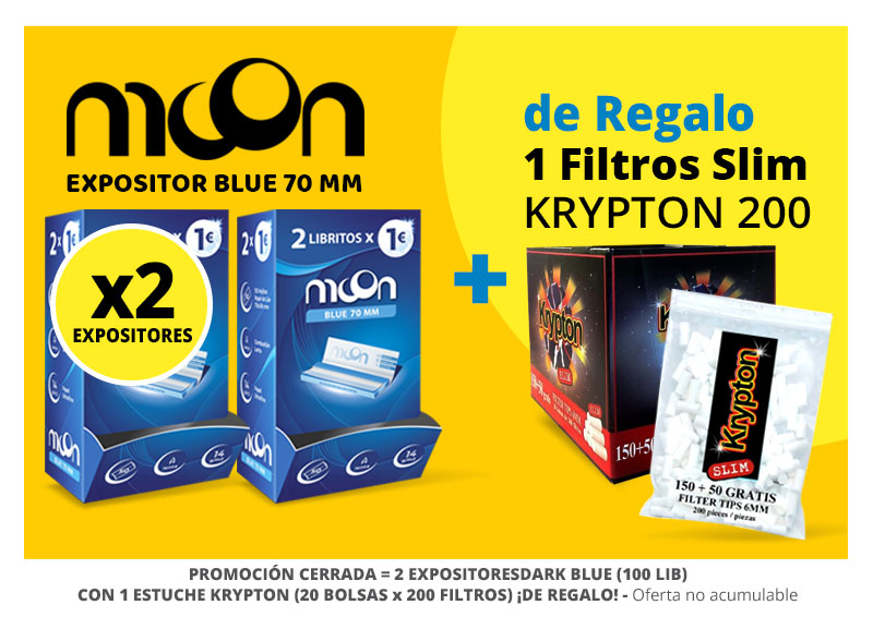 PROMO MOON 2 EXPOSIT BLUE + 1 FILTROS KRYPTON S200