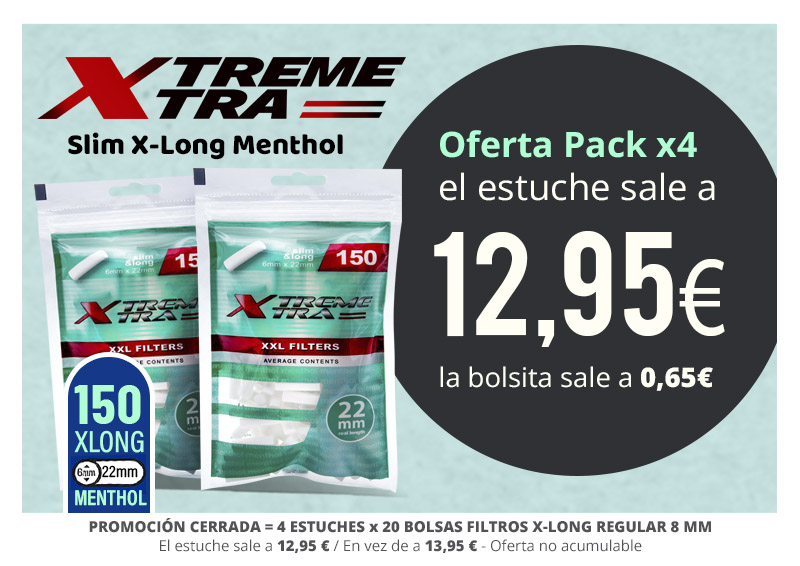 PROMO XTREMXTRA 4 MENTHOL A 12.95€/exp