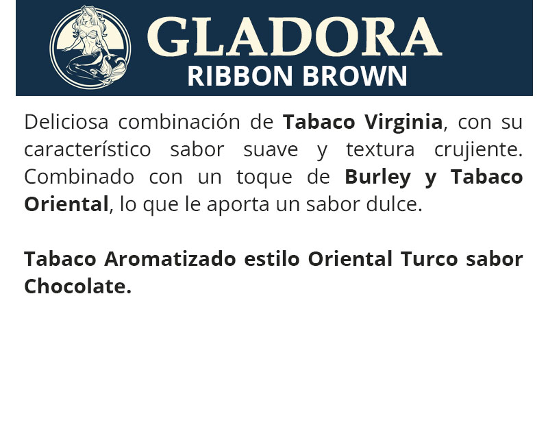 GLADORA PESSE CANOE BROWN (50 G)