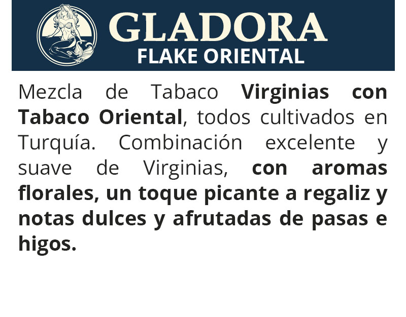 GLADORA PESSE CANOE TIN ORIENTAL FLAKE (50 G)