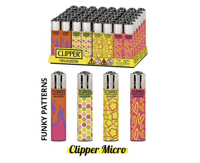 CLIPPER MICRO FUNKY PATTERNS - CP22 MICRO - DL48