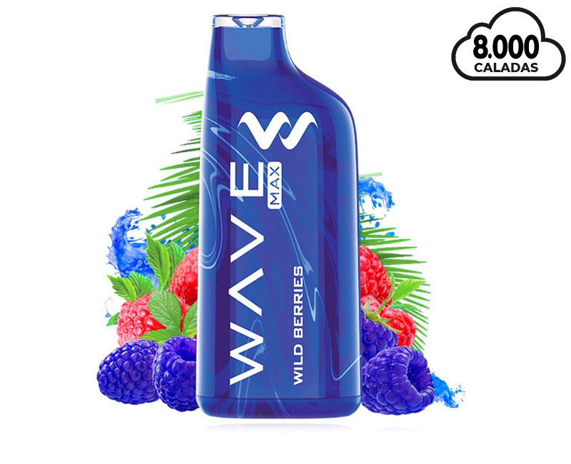 WAVE VAPER 8000 0% WILD BERRIES (FRUTOS DEL BOSQUE