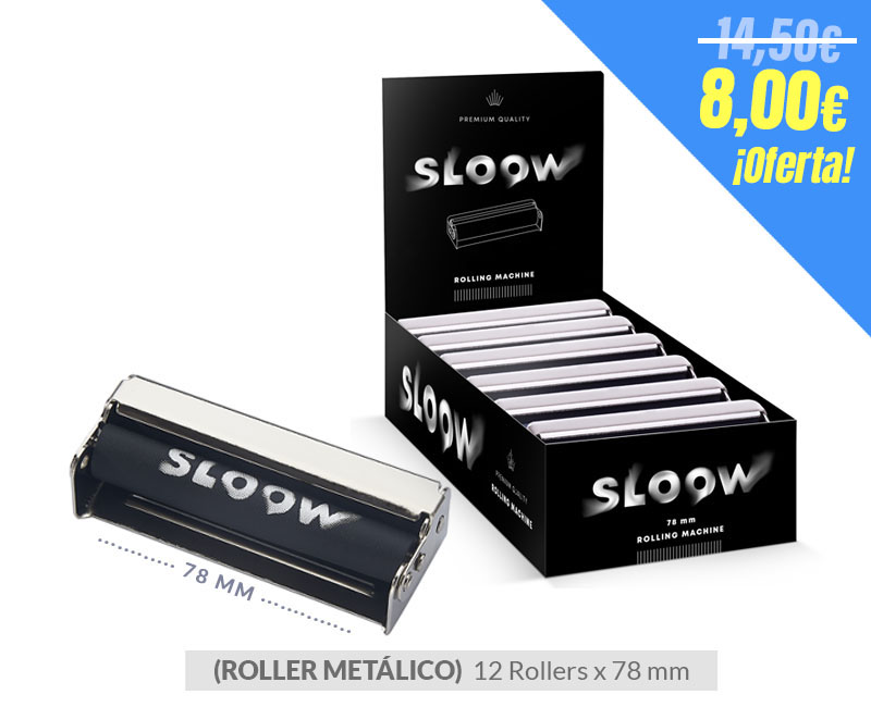 SLOOW METAL ROLLING MACHINE 78MM EXP 12