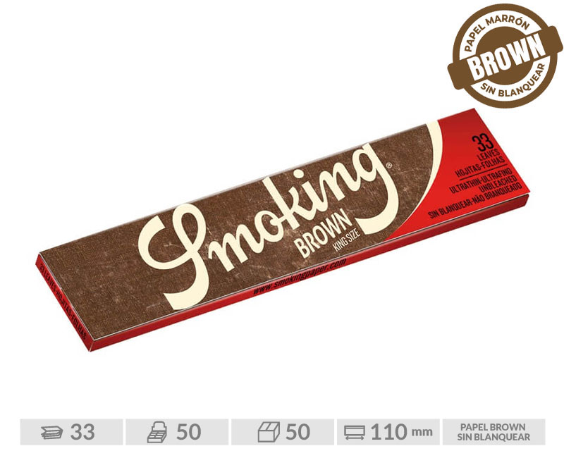 SMOKING EXP 50  KING SIZE BROWN