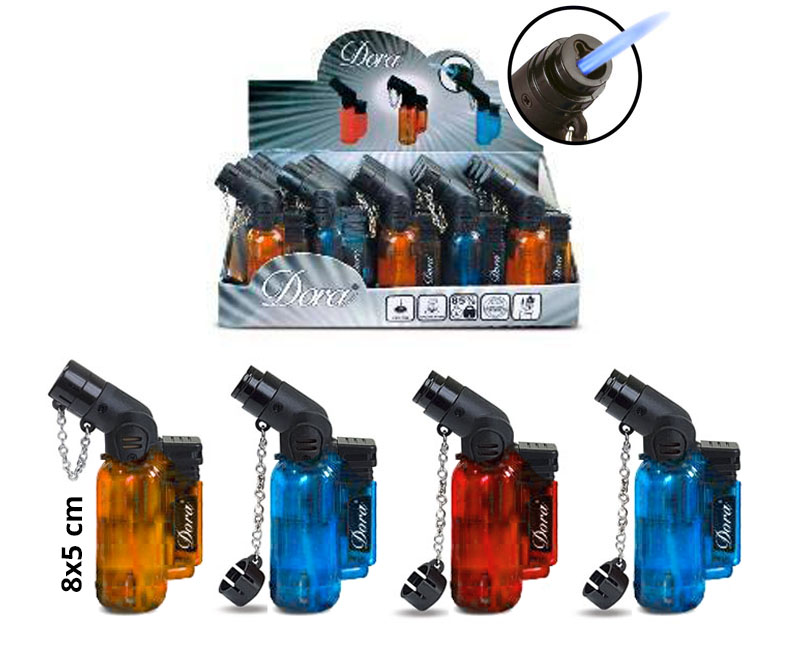 DORA EXP 20 MECHERO LLAMA SOPLETE TRANSPARENTE