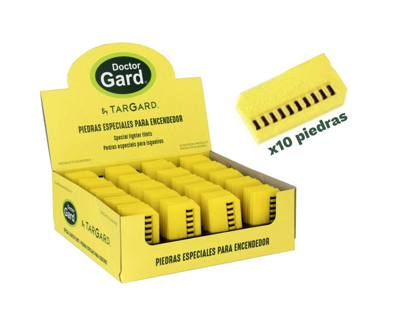 EXP.100 BLISTER 10 UDS. PIEDRAS TARGARD ENCENDEDOR