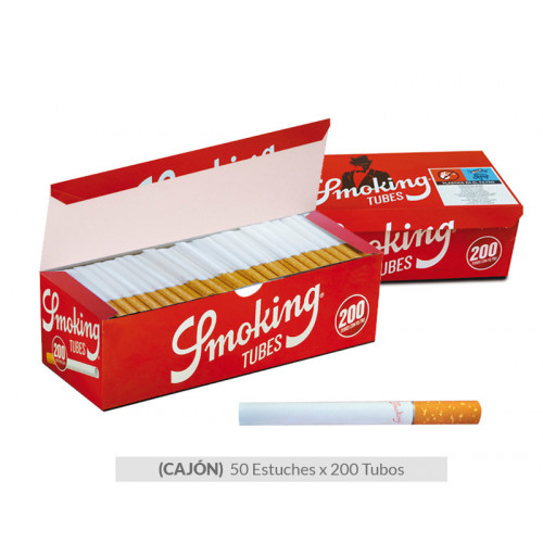SMOKING TUBOS 200 CLASSIC CAJÓN 50 ESTUCHES