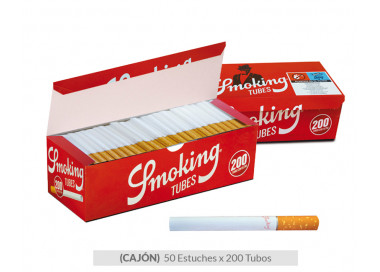 SMOKING TUBOS 200 CLASSIC CAJÓN 50 ESTUCHES