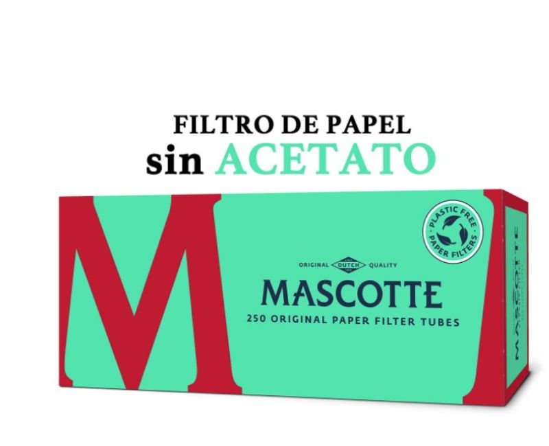 TUBOS MASCOTTE CLASSIC 250 FILTRO PAPEL