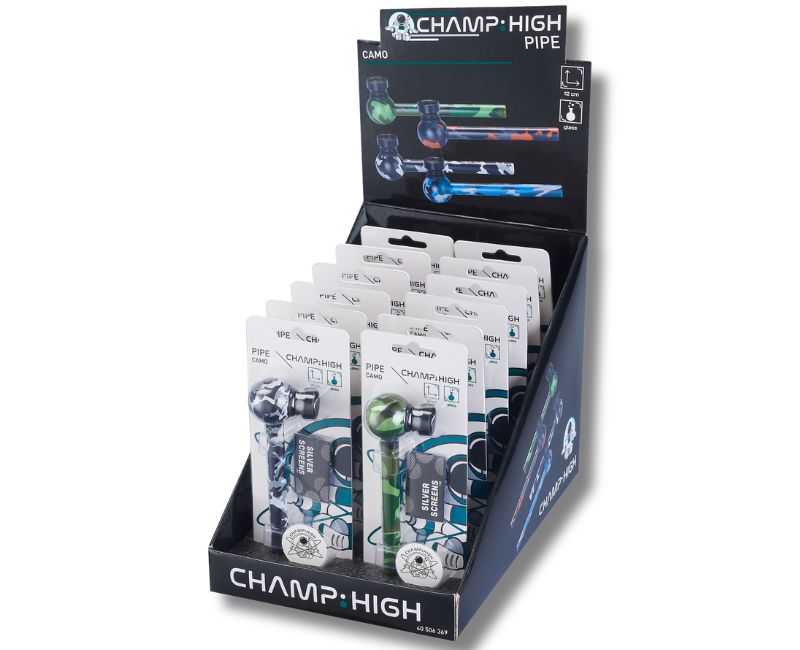 CHAMP EXP.12  PIPA CAMO GLASS 12CM