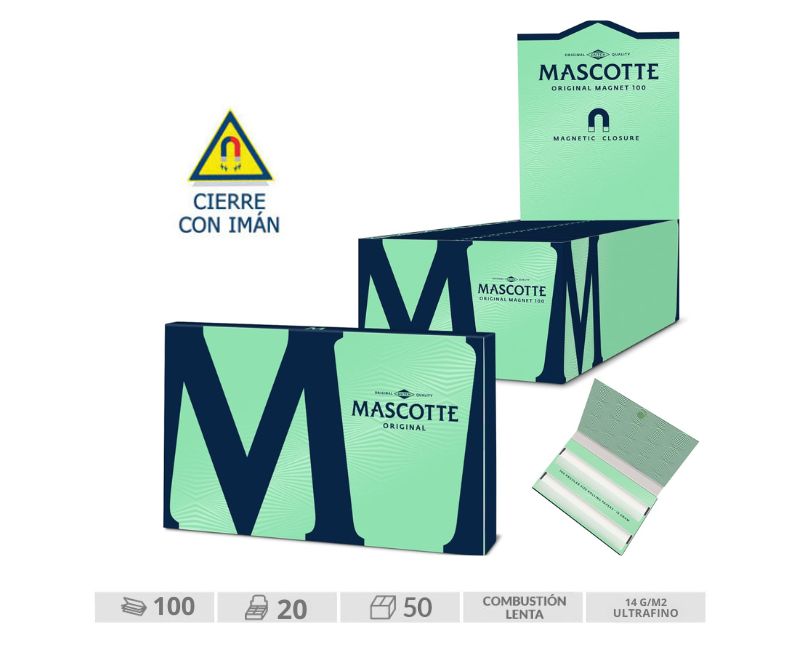 MASCOTTE ORIGINAL 70 MM  DOBLE MAGNETICO EXP20 UDS