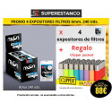 PROMO MOON 4 EXP. FILTROS 6MM 240 UDS+ POCKET