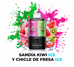 WAVE SWITCH VAPER 0% SANDIA KIWI Y CHICLE DE FRESA