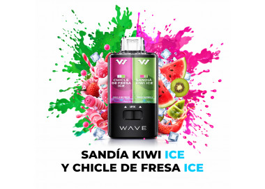WAVE SWITCH VAPER 0% SANDIA KIWI Y CHICLE DE FRESA