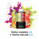 WAVE SWITCH VAPER 0% TRIPLE SANDIA-TRIPLE MELON