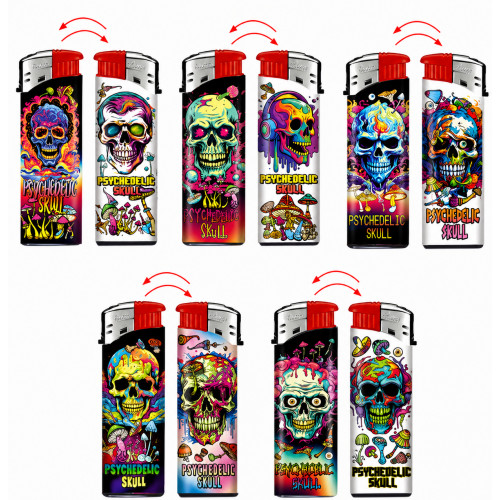 DORA EXP 50 ENC ELECTRONICOS PSYCHEDELIC SKULL