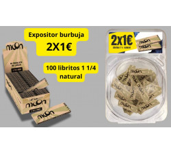 EXP. BURBUJA 2X1- 100LIB MOON NATURAL 1 1/4