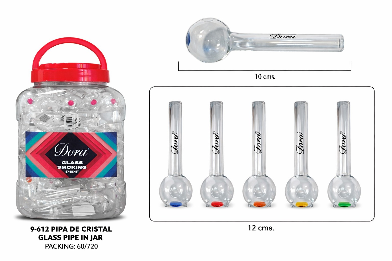 DORA EXP.60 PIPA CRISTAL EN BOTE