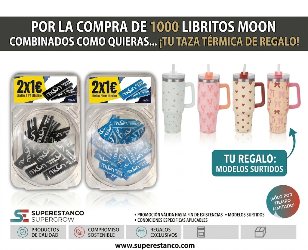 PROMO 1.000 LIB MOON REGALO TAZA TERMICA
