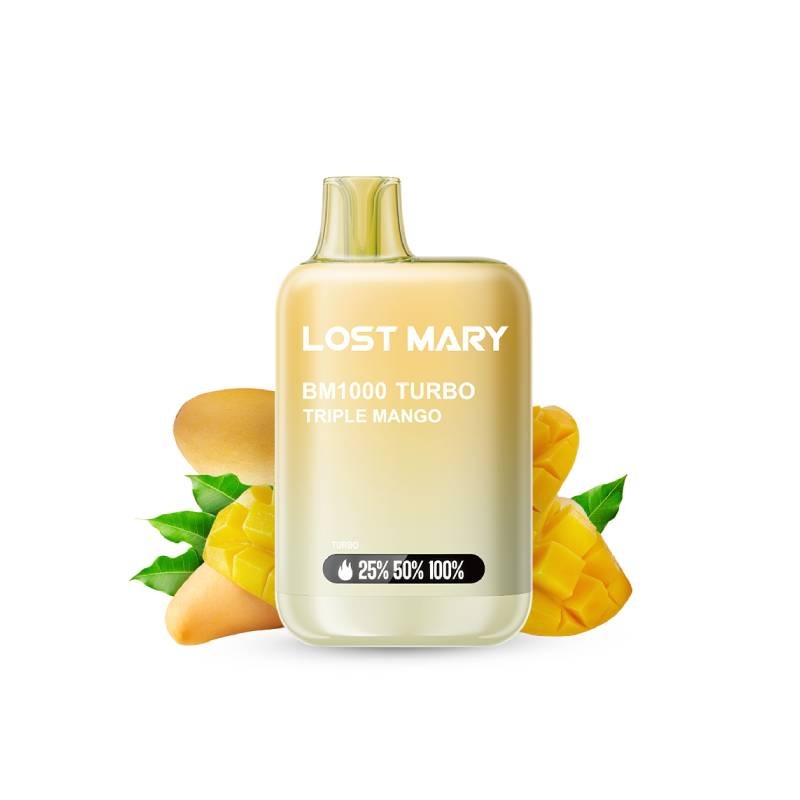 LOST MARY BM1000 Turbo Triple Mango 2%