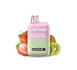 LOST MARY BM1000 Turbo Strawberry Kiwi 2%