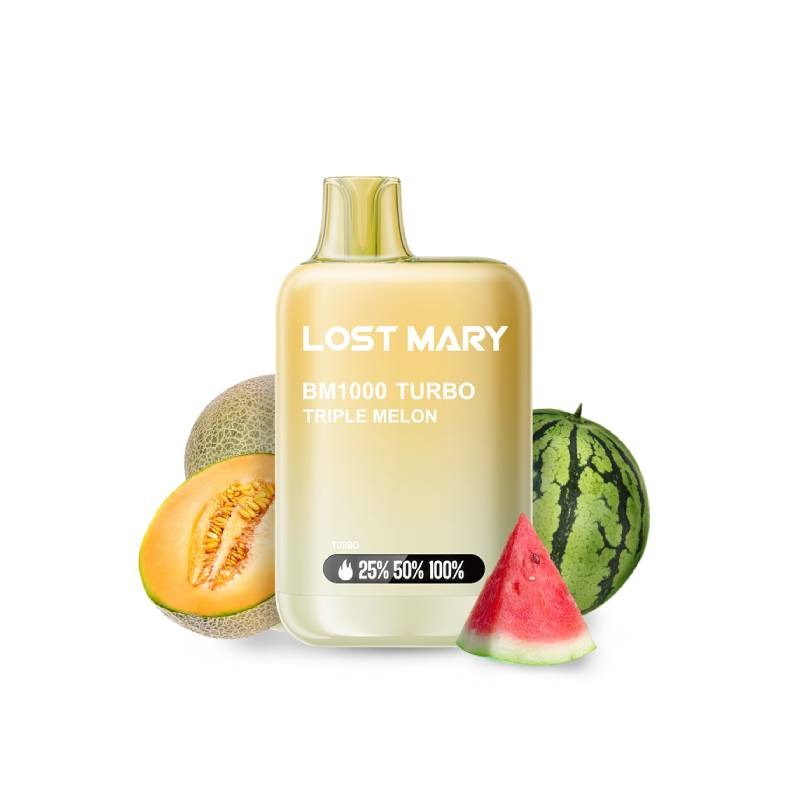 LOST MARY BM1000 Turbo Triple Melon 2%