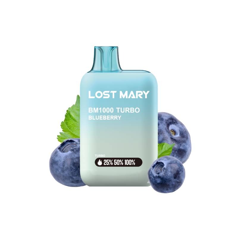 LOST MARY BM1000 Turbo Blueberry 2%