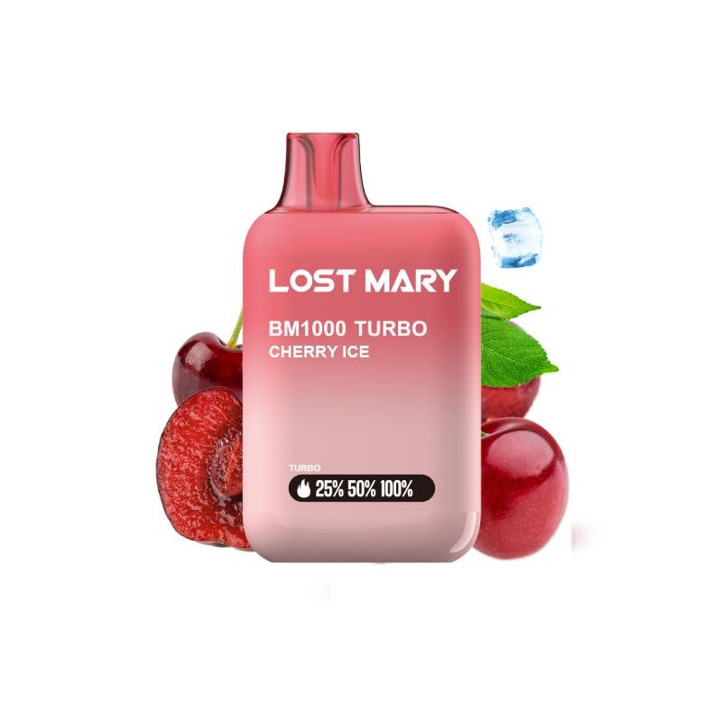 LOST MARY BM1000 Turbo Cherry Ice 2%