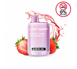 LOST MARY BM1000 Turbo Strawberry Ice 0%