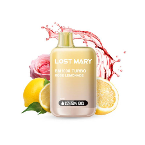 LOST MARY BM1000 Turbo Rose Lemonade 2%