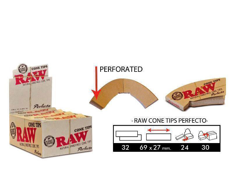 RAW CONE TIPS PERFECTO EXP 24