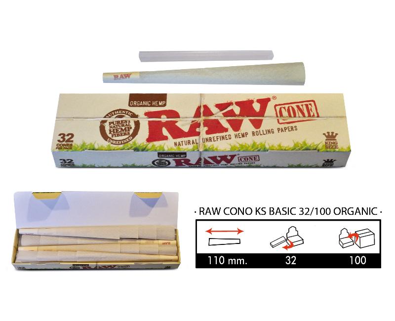 RAW  CONO KS BASIC 32/100 ORGANIC